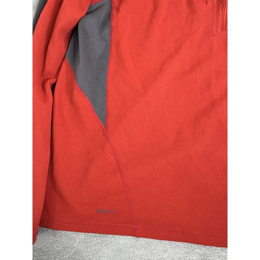 Nike ACG 1/4 Zip Pullover Fleece Jacket Men's Size Red - Picture 3 of 10